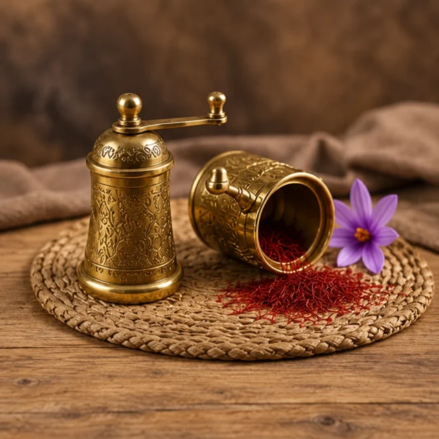 زعفران ساب زرساب برنجی